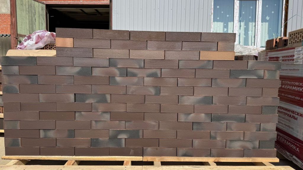 Кирпич облицовочный Маренго 1НФ ГОСТ – Строймарт-Ю фото