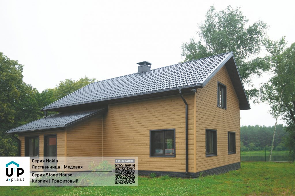 Фасадные панели Хокла Лиственница – Строймарт-Ю фото