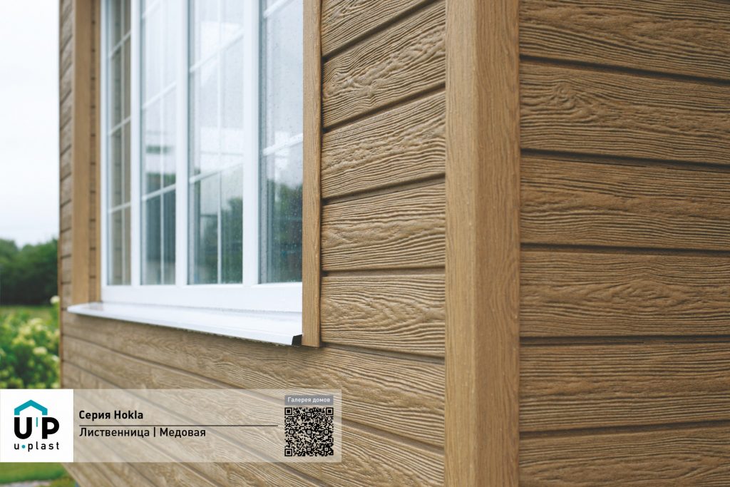 Фасадные панели Хокла Лиственница – Строймарт-Ю фото
