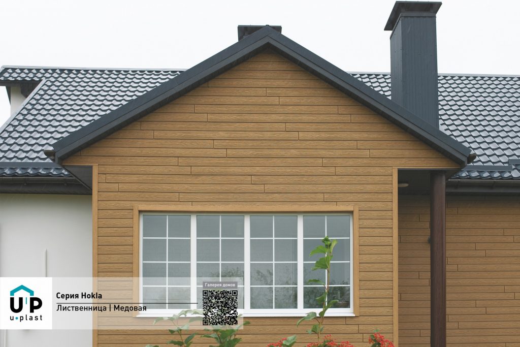 Фасадные панели Хокла Лиственница – Строймарт-Ю фото