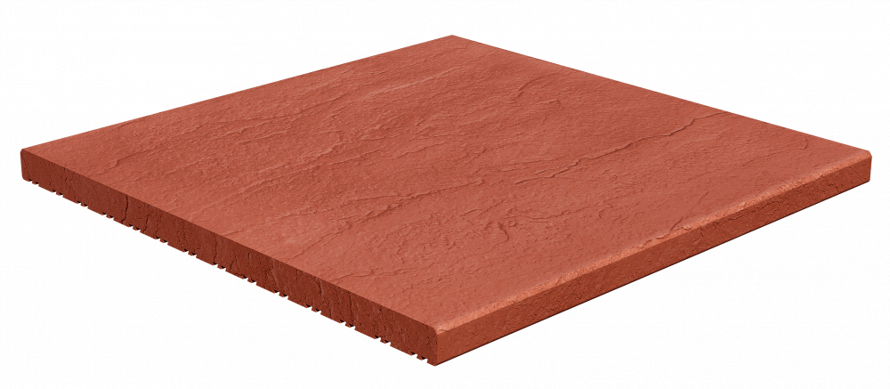 Клинкерная напольная плитка Маркастрой Вишня накат Скала 320*320*14 мм – Строймарт-Ю фото