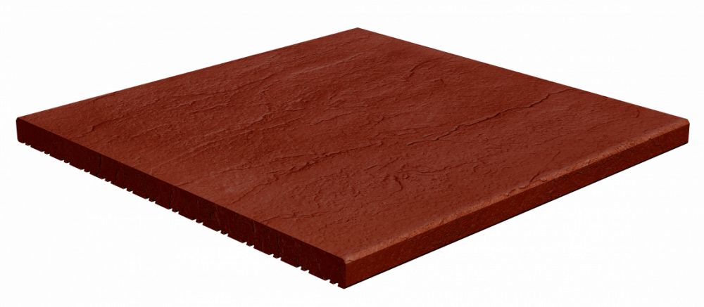 Клинкерная напольная плитка Маркастрой Шоколад накат Скала 320*320*14 мм – Строймарт-Ю фото