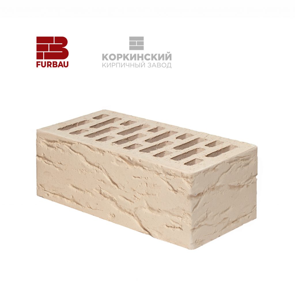 Кирпич лицевой Сливки Рустика Меланж 1.4НФ ГОСТ – Строймарт-Ю фото