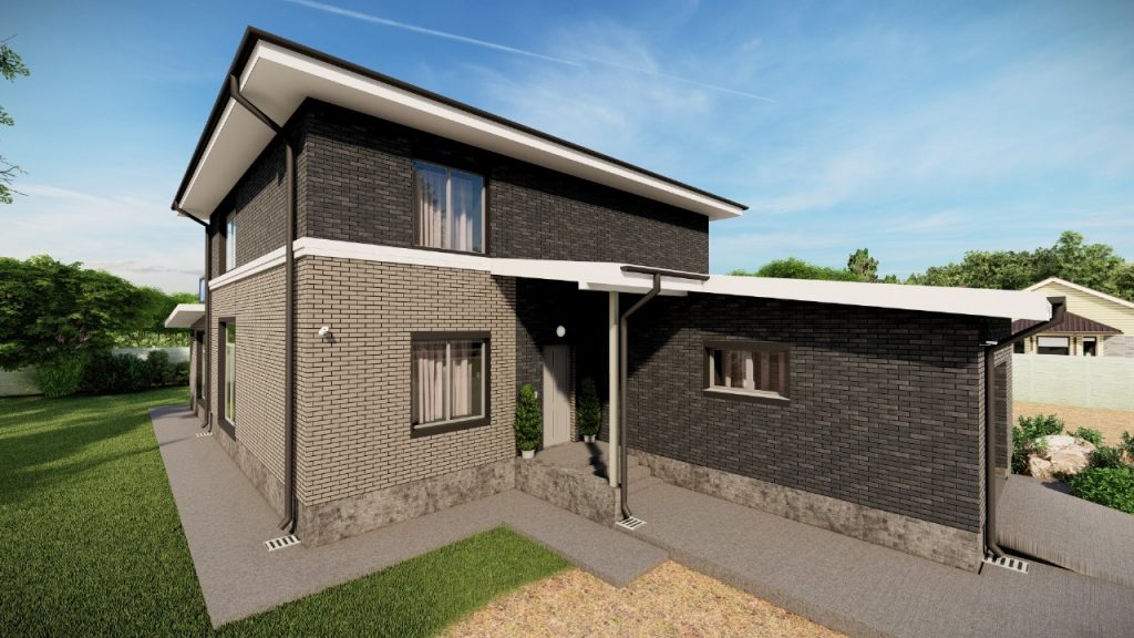 Кирпич облицовочный Графит 1НФ ГОСТ – Строймарт-Ю фото