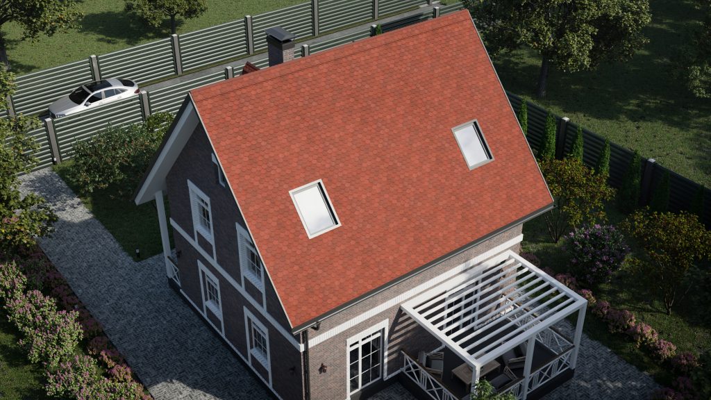 Tegola Гибкая черепица COMFORT ASSISI Sangiovese 400 – Строймарт-Ю фото