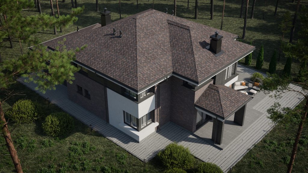 Tegola Гибкая черепица COMFORT CORTINA Ardesia 255 – Строймарт-Ю фото