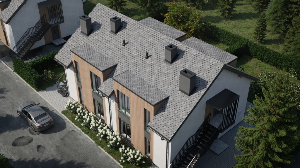 Tegola Гибкая черепица COMFORT GARDA Granito 469 – Строймарт-Ю фото