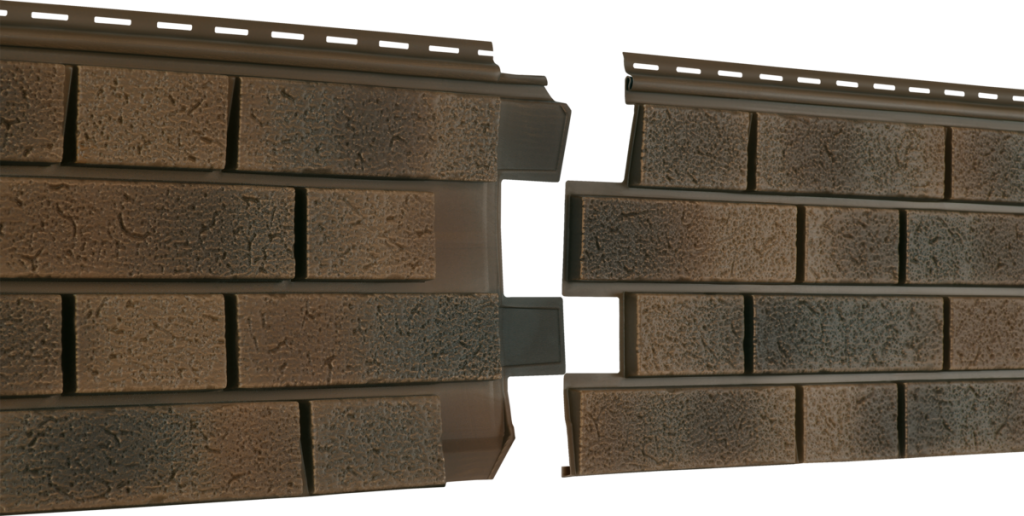 Фасадные панели Ю-Пласт серия Stone House S-Lock коллекция Клинкер Нордик – Строймарт-Ю фото