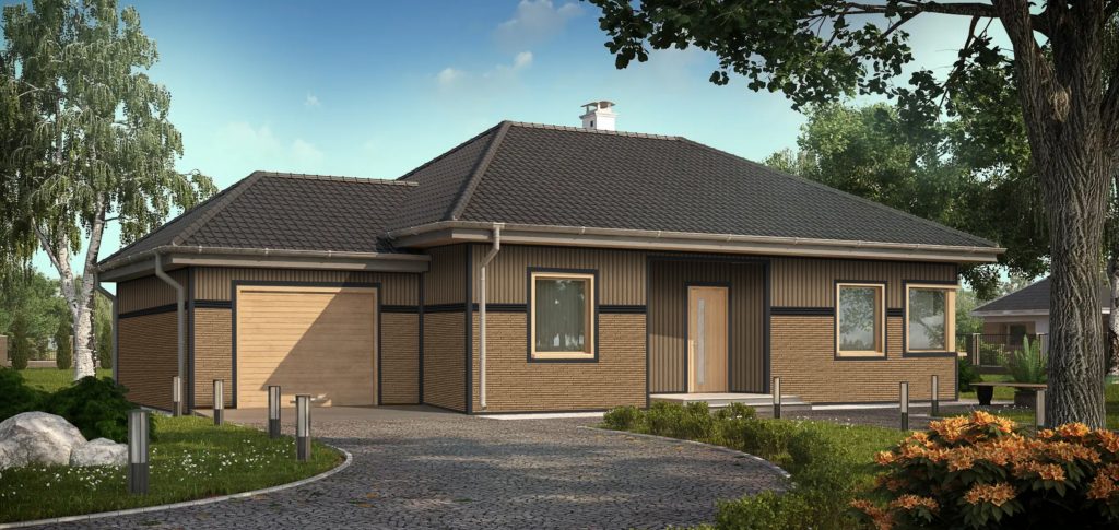 Фасадные панели Ю-Пласт серия Stone House S-Lock коллекция Ригельный кирпич – Строймарт-Ю фото